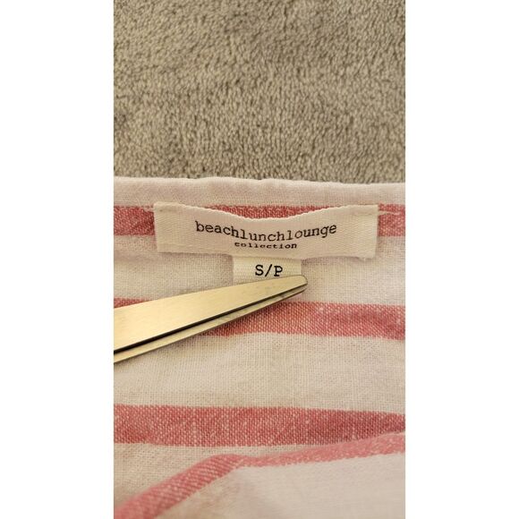 BeachLunchLounge Talia Linen Striped Jumpsuit - Picture 3 of 3